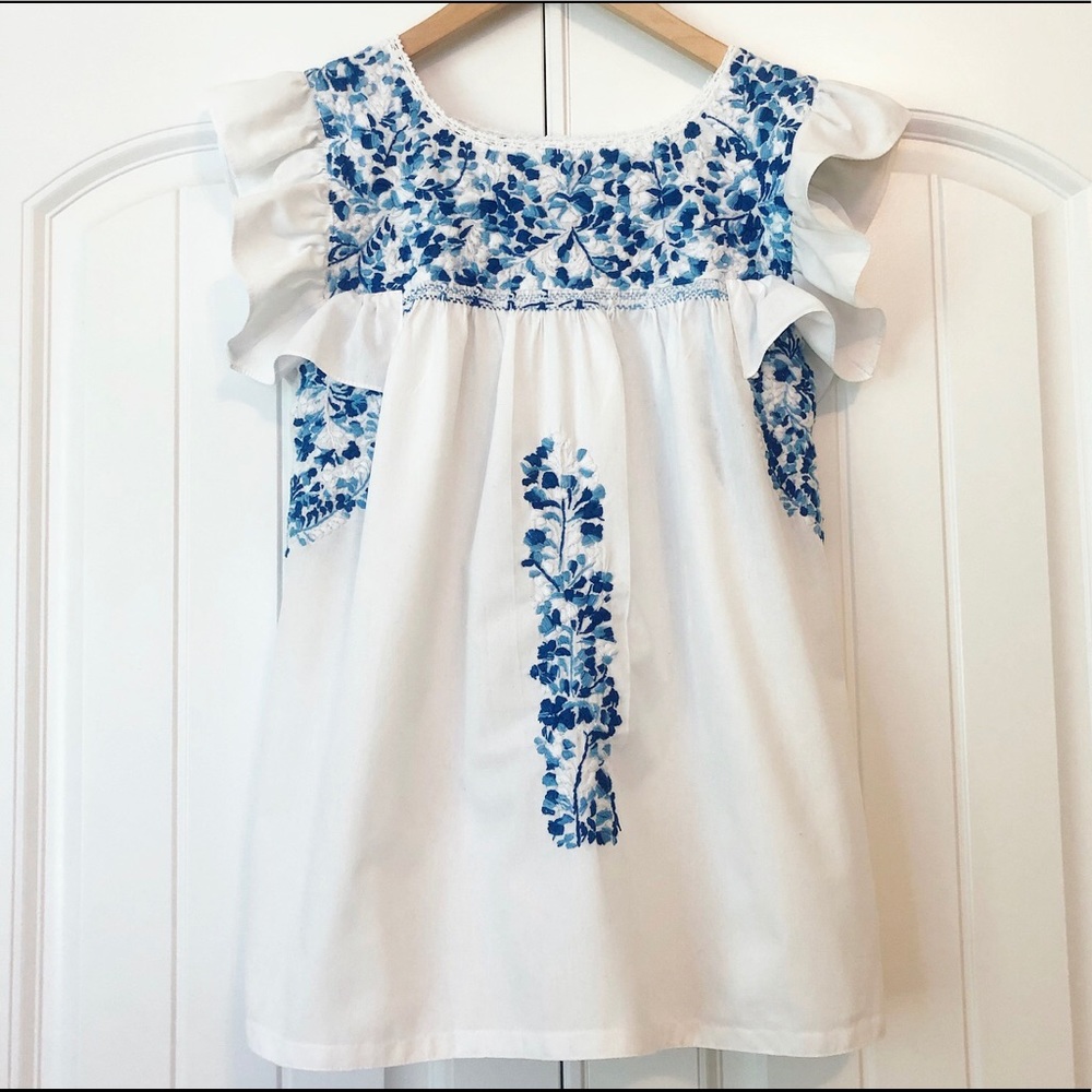 Mi Golondrina Soledad Sleeve Top Size Small $245